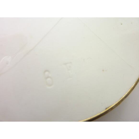 Vintage Small Ceramic Metal Dish Tray Coffee Bar Station Decor Retro Americana - Picture 4 of 5